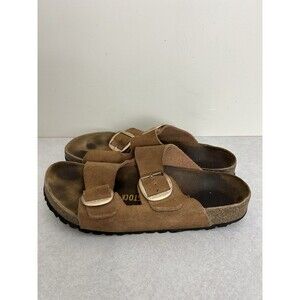Birkenstock Arizona Big Buckle Brown Suede Sandals Women's EU SZ 41 US 10